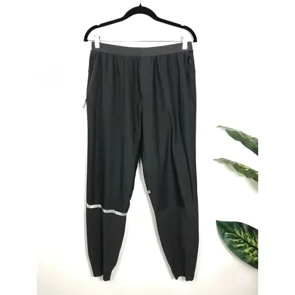 Lululemon Men's Large Gray Olive Reflective Jogger Athletic Exercise Breathable - Picture 2 of 14